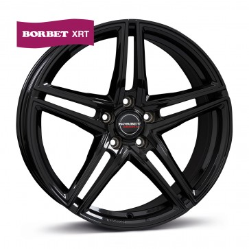 8.5x20/5x120 CB72.5 ET35 Borbet XRT black glossy