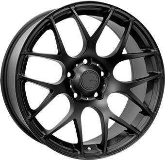 8.5x19/5x120 CB72.6 ET35 Fox Wheels FX7 Dull Black