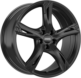 8.0x19/5x112 CB76.0 ET45 Ronal R62 Gloss Black