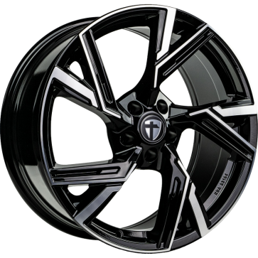 20/5x112 CB1.0 ET25 Tomason AR1 black diamond polished