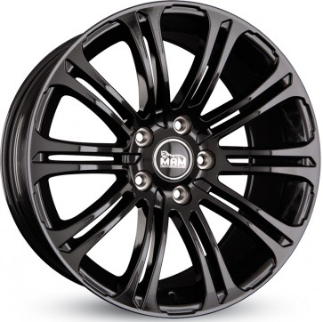 8x19/5x120 CB72.6 ET35 MAM B1 Black Painted