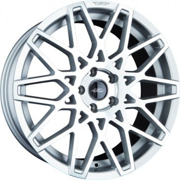 8.5x18/5x112 CB72.5 ET30 ASA GT4 Silber frontpoliert CB: 72.5