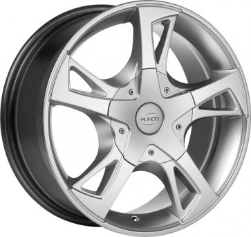 8x18/5x120 CB65.1 ET45 Rundo WH17 HyperSilver kaubikutele ja haagiselamustele