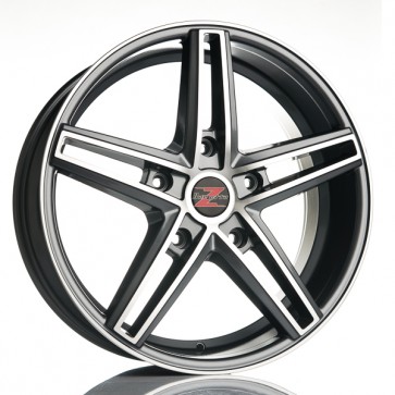 8x20/5x160 CB65.1 ET50 Barzetta Carico Titanium Polished