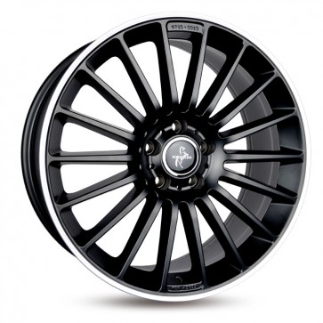 8x18/5x112 CB66.6 ET30 Keskin-Tuning KT15 Matt Black Lip Polish