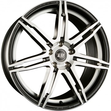 8x18/5x112 CB72.5 ET35 TEC Speedwheels GT2 Black polished CB: 72.5
