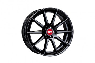 8.5x20/5x108 CB72.5 ET45 TEC Speedwheels GT7 Black glossy CB: 72.5