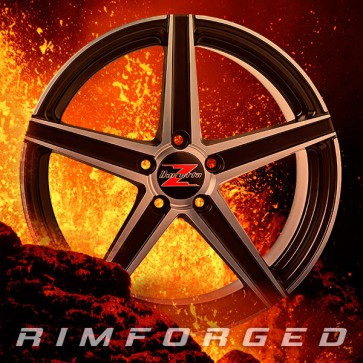 8x18/5x112 CB66.6 ET35 Barzetta Vulcanus Black Polished RIMFORGED