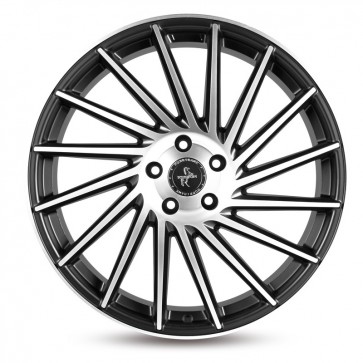 10x22/5x120 CB74.1 ET40 Keskin-Tuning KT17 Matt Black Front Polish
