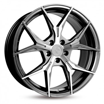 8x18/5x112 CB72.6 ET45 Keskin-Tuning KT19 Palladium Front Polish
