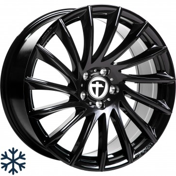 7.5x17/4x100 CB63.4 ET35 Tomason TN16 Black painted