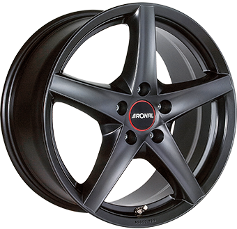 8.0x17/5x110 CB65.1 ET35 Ronal R41 Dull Black