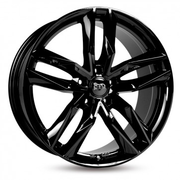 8.5x19/5x108 CB66.6 ET45 MAM RS3 Black Painted