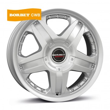 8x18/5x114.3 CB67.1 ET40 Borbet CWB crystal silver