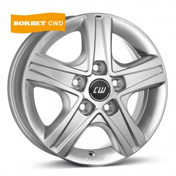 7x17/5x120 CB65.1 ET55 Borbet CWD mistral anthracite glossy polished