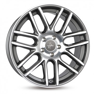 8x19/5x112 CB66.6 ET42 Keskin-Tuning KT14 Palladium Front Polish