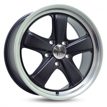 1.1x19/5x130 CB71.6 ET50 Keskin-Tuning KTPO1 Matt Black Lip Polish
