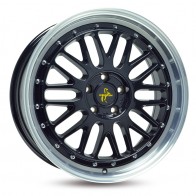 8.5x19/5x100 CB57.1 ET30 Keskin-Tuning KT22 Black Lip Polish