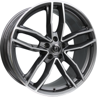 7.5x17/5x112 CB66.6 ET48 Diewe Alito PlatinS machined