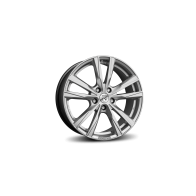 6.5x16/5x100 CB72.30 ET40.00 Diewe FAST Silver glossy