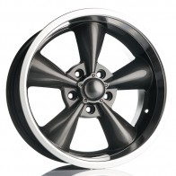 7x15/5x120.65 CB71.3 Barzetta America Titanium LipPolish