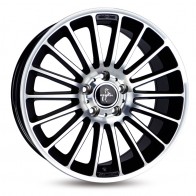 8.5x19/5x112 CB66.6 ET30 Keskin-Tuning KT15 Black Front Polish