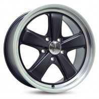 8.5x19/5x130 CB71.6 ET50 Keskin-Tuning KTPO1 Matt Black Lip Polish