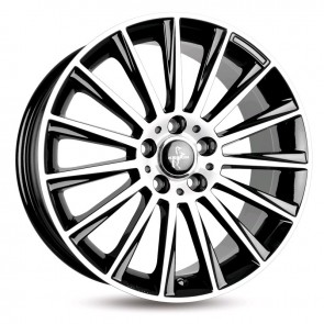 8.5x20/5x112 CB66.6 ET30 Keskin-Tuning KT18 Black Front Polish