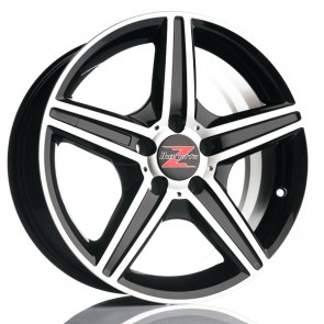 8x17/5x112 CB66.6 ET35 Barzetta Zanardi BlackPolish