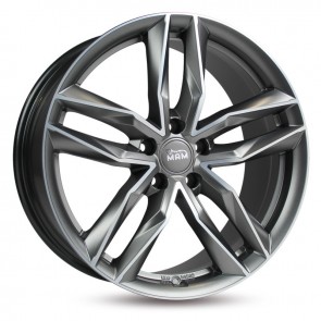 8.5x19/5x112 CB66.6 ET30 MAM RS3 Matt Palladium Front Polish