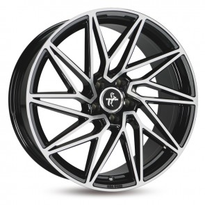 8.5x19/5x114.3 CB72.6 ET40 Keskin-Tuning KT20 Black Front Polish