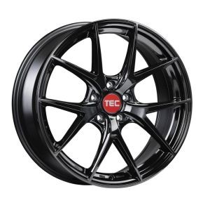 9x19/5x112 CB72.5 ET25 TEC Speedwheels GT6 Black glossy CB: 72.5