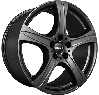 9.5x20/5x130 CB71.6 ET55 Ronal R55 SUV Dull Black
