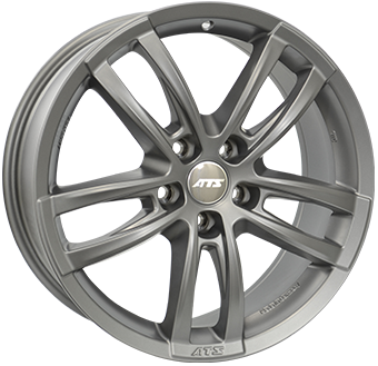 8.0x18/5x130 CB71.6 ET50 ATS RADIAL Dull Anthracite