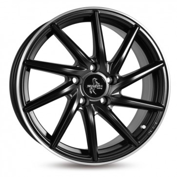 7.5x17/ Keskin-Tuning KT17S Matt Black Lip Polish