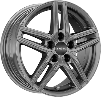 6.5x16/5x100 CB68.0 ET40 Ronal R65 Anthracite
