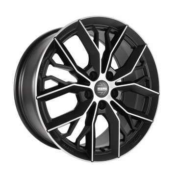 8x18/5x120 CB79.6 ET44 MOMO MASSIMO Black matt polish