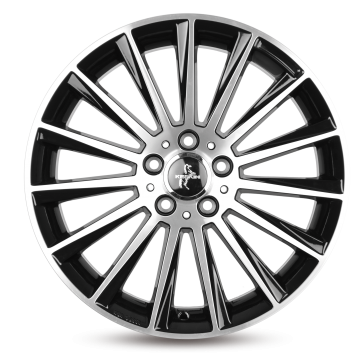 7x17/ Keskin-Tuning KT18 Black Front Polish