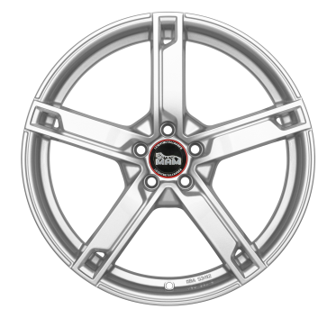 7x17/ MAM W4 Silver Painted