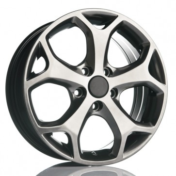 6.5x16/5x108 CB65.1 ET43 Fit for Ford Kinect HyperBlack