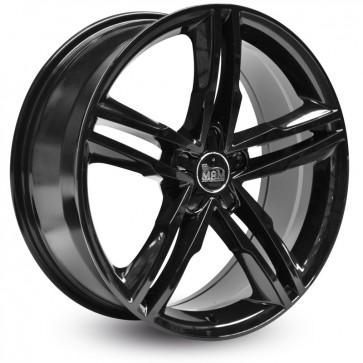 8x19/5x112 CB66.5 ET30 MAM A1 Black Painted