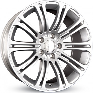 8x18/5x120 CB72.6 ET35 MAM B1 Silver Painted