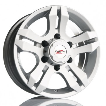 7x15/6x139.7 CB106.2 ET29 Barzetta Tamburello Silver
