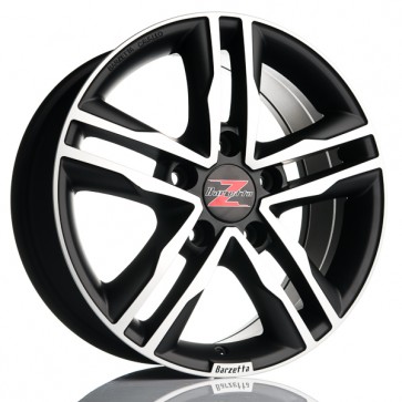 7.5x17/5x112 CB66.6 ET50 Barzetta Cavallo BlackPolish for vans