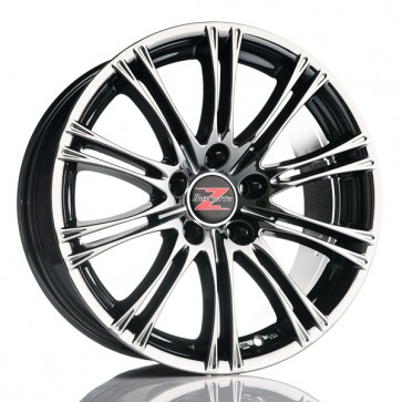 8.5x18/5x120 CB72.6 ET35 Fit for Opel MI5 Evolution ShadowChrome