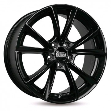 8x18/5x112 CB66.6 ET35 MAM A5 Matt Black Painted
