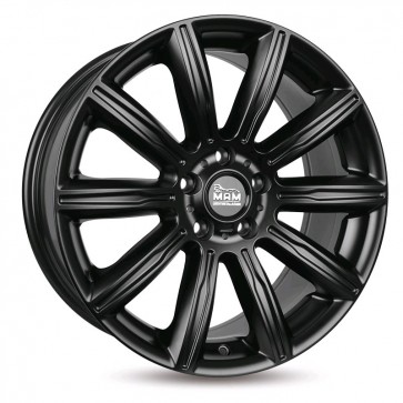 8x18/5x112 CB72.6 ET35 MAM 7_N Matt Black Painted