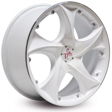 9x20/5x120 CB72.6 ET40 Keskin-Tuning KT9 White Lip Polish
