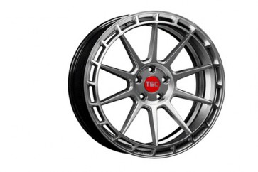 8x18/5x110 CB65.1 ET35 TEC Speedwheels GT8 Hyper Silver CB: 65.1