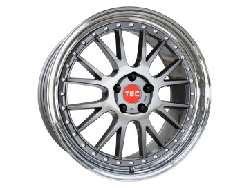 8.5x20/5x114.3 CB72.5 ET40 TEC Speedwheels GTE Titan polished lip CB: 72.5